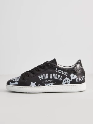 Sneakersy niskie John Richmond czarny