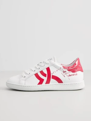 Sneakersy niskie John Richmond mleczny