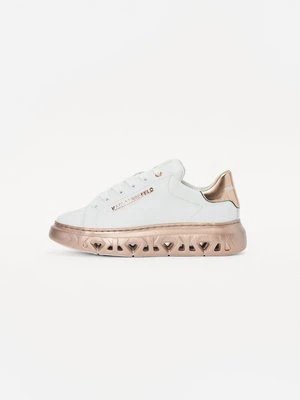 Sneakersy niskie KARL LAGERFELD biały