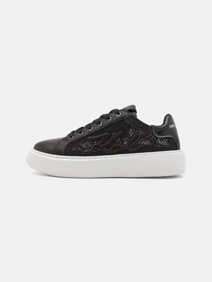 Sneakersy niskie KARL LAGERFELD czarny