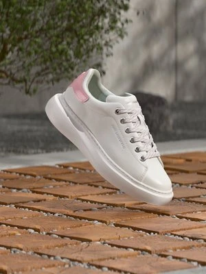 Sneakersy niskie KARL LAGERFELD biały