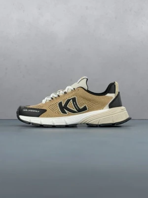 Sneakersy niskie KARL LAGERFELD beżowy