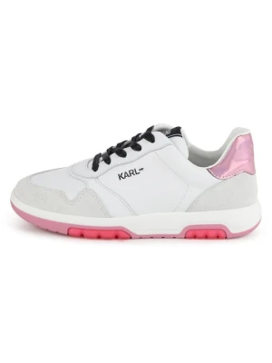 Sneakersy niskie KARL LAGERFELD biały
