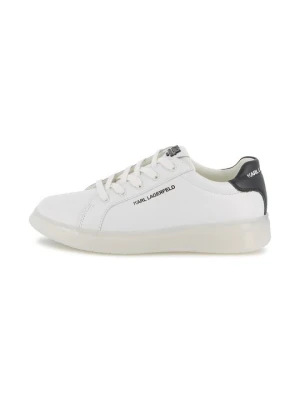 Sneakersy niskie KARL LAGERFELD biały