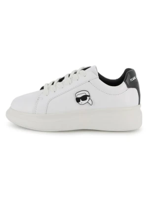 Sneakersy niskie KARL LAGERFELD biały