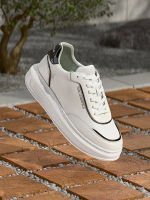 Sneakersy niskie KARL LAGERFELD biały