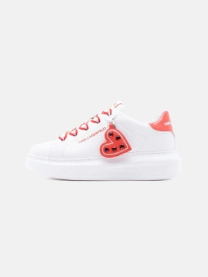 Sneakersy niskie KARL LAGERFELD biały