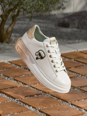 Sneakersy niskie KARL LAGERFELD biały