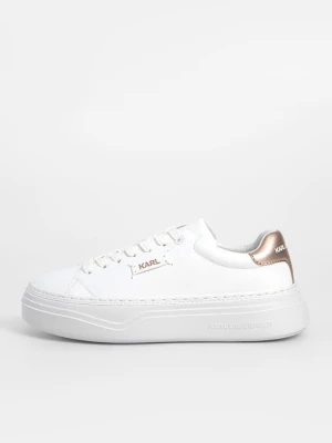 Sneakersy niskie KARL LAGERFELD biały