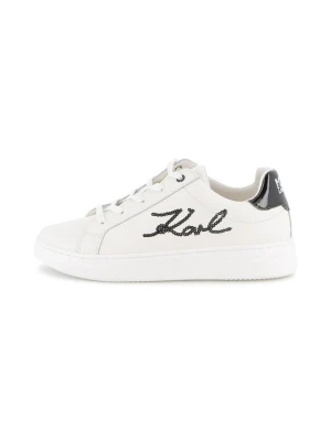 Sneakersy niskie KARL LAGERFELD biały