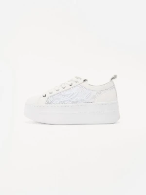 Sneakersy niskie KARL LAGERFELD biały