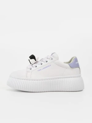 Sneakersy niskie KARL LAGERFELD fioletowy
