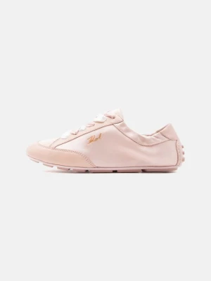 Sneakersy niskie KARL LAGERFELD jasnoróżowy