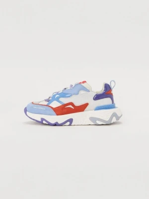 Sneakersy niskie KARL LAGERFELD liliowy