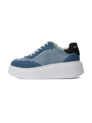 Sneakersy niskie KARL LAGERFELD niebieski