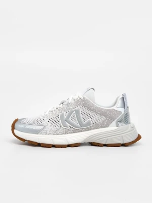 Sneakersy niskie KARL LAGERFELD srebrny
