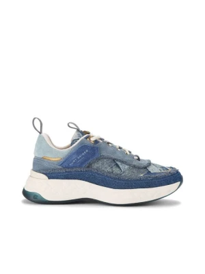 Sneakersy niskie Kurt Geiger niebieski denim