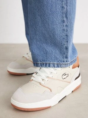 Sneakersy niskie Lacoste mleczny