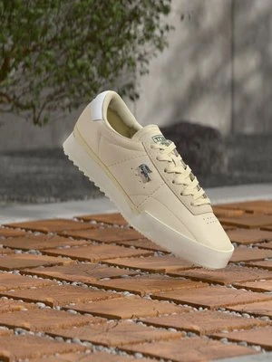 Sneakersy niskie Lacoste mleczny