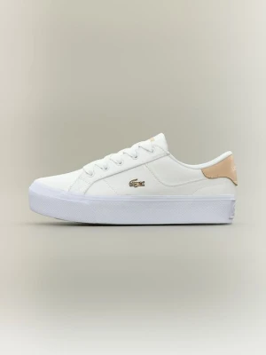 Sneakersy niskie Lacoste biały