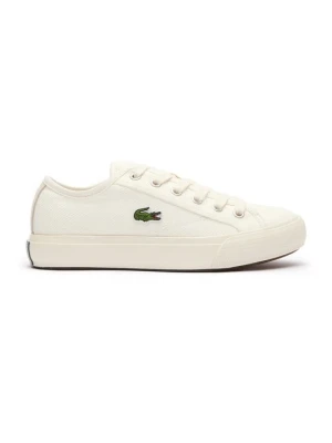 Sneakersy niskie Lacoste mleczny
