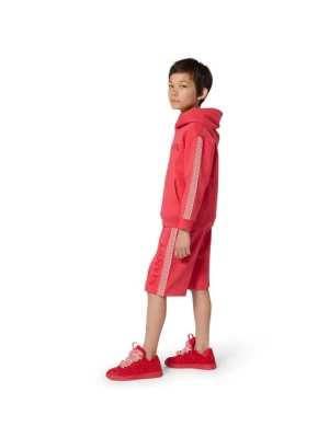 Sneakersy niskie Lanvin czerwony