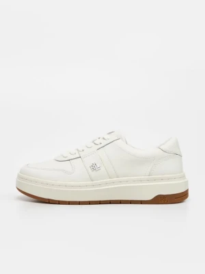 Sneakersy niskie Lauren Ralph Lauren biały