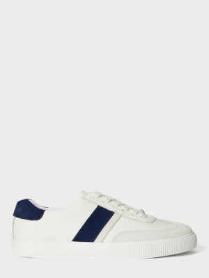 Sneakersy niskie Lauren Ralph Lauren mleczny