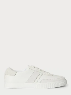 Sneakersy niskie Lauren Ralph Lauren mleczny
