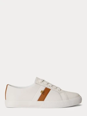 Sneakersy niskie Lauren Ralph Lauren tan