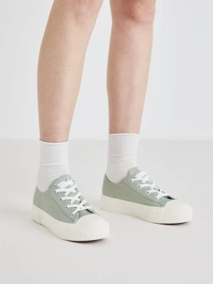 Sneakersy niskie Lee jasnozielony melanż