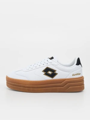 Sneakersy niskie Lotto biały