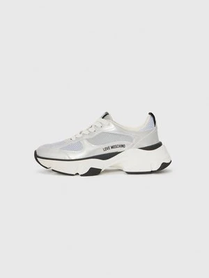 Zdjęcie produktu Sneakersy niskie LOVE MOSCHINO srebrny
