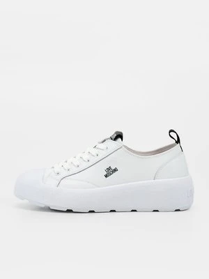 Sneakersy niskie LOVE MOSCHINO mleczny