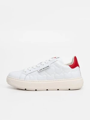 Sneakersy niskie LOVE MOSCHINO biały