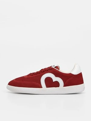 Sneakersy niskie LOVE MOSCHINO czerwony