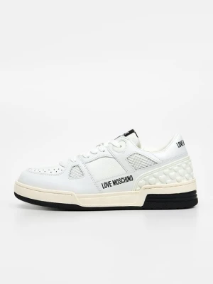 Sneakersy niskie LOVE MOSCHINO biały