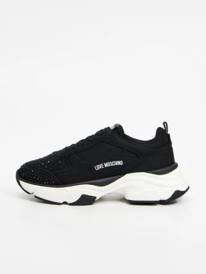 Sneakersy niskie LOVE MOSCHINO czarny