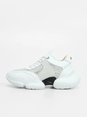 Sneakersy niskie Marc Cain biały
