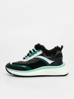 Sneakersy niskie Marc Cain czarny