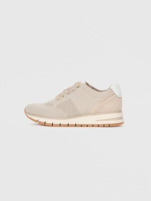 Sneakersy niskie Marco Tozzi beżowy