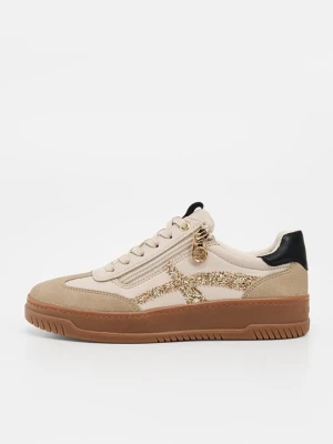 Sneakersy niskie Marco Tozzi beżowy