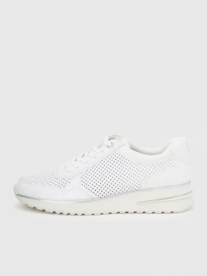 Sneakersy niskie Marco Tozzi biały
