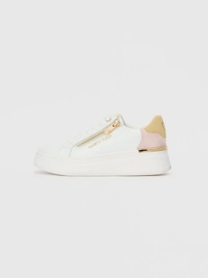 Sneakersy niskie Marco Tozzi biały