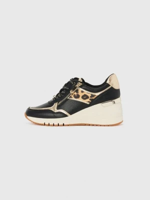 Sneakersy niskie Marco Tozzi czarny
