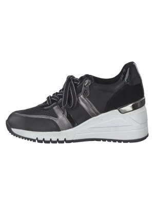 Sneakersy niskie Marco Tozzi czarny