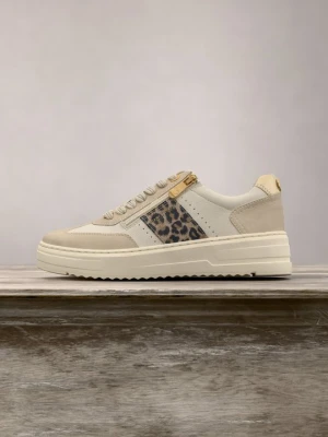 Sneakersy niskie Marco Tozzi mleczny