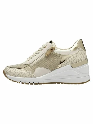 Sneakersy niskie Marco Tozzi piaskowy