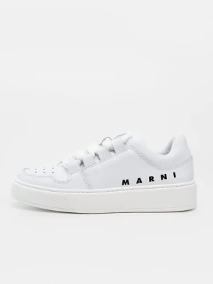 Sneakersy niskie Marni biały