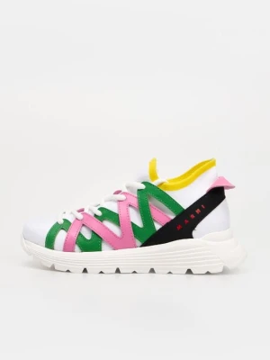 Sneakersy niskie Marni biały